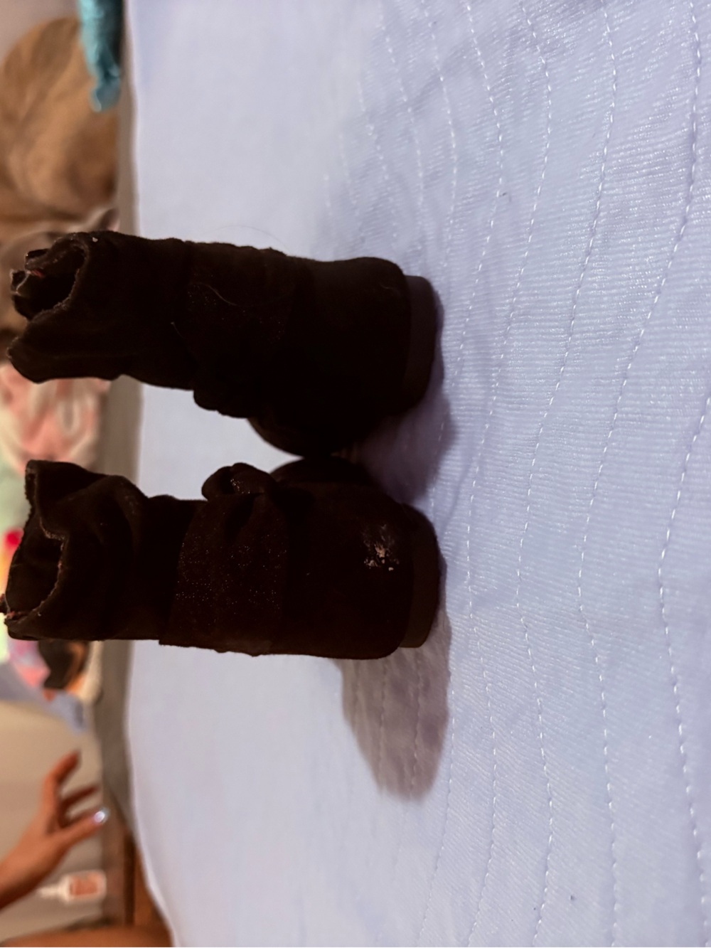 Black Mini Boots - Toddler Shoes